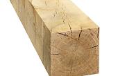 eiken   balken bezaagd