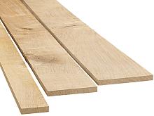 Eiken planken 18mm dik, vallende breedtes