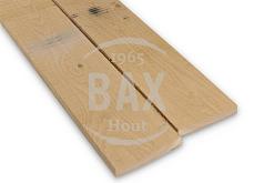 Eiken plank 2,2cm dik, 15cm breed bezaagd