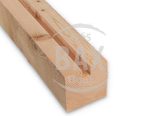 Sleufpaal Begin/Eind 150x150mm - Douglas Palen