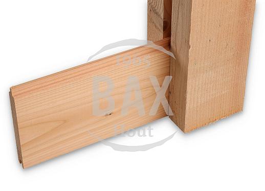 Sleufpaal Begin/Eind 150x150mm - Douglas Palen